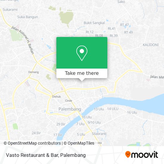 Vasto Restaurant & Bar map