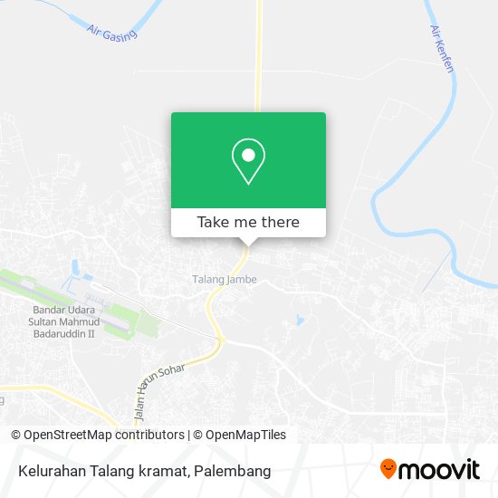 Kelurahan Talang kramat map