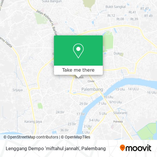 Lenggang Dempo 'miftahul jannah' map