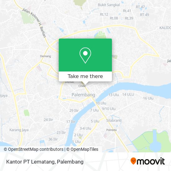 Kantor PT Lematang map