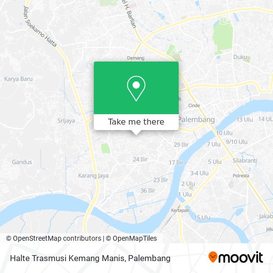 Halte Trasmusi Kemang Manis map