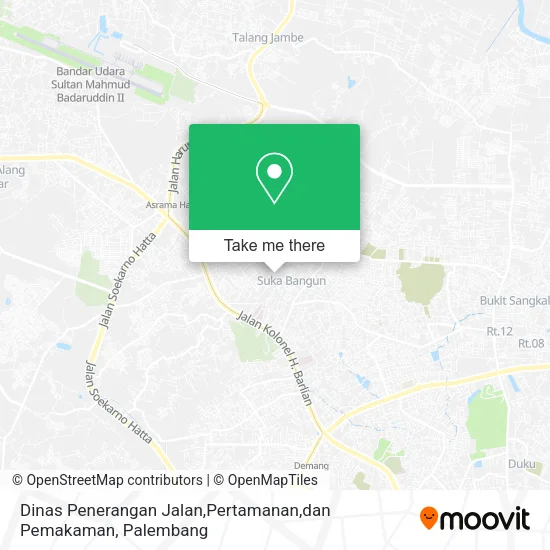 Dinas Penerangan Jalan,Pertamanan,dan Pemakaman map