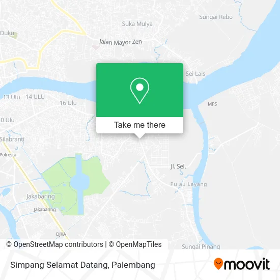 Simpang Selamat Datang map