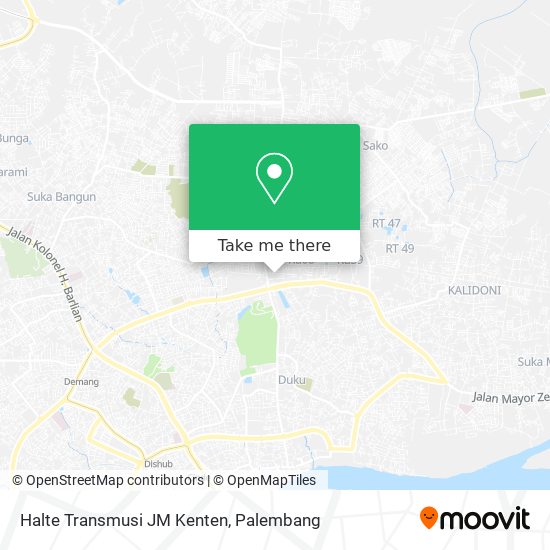Halte Transmusi JM Kenten map