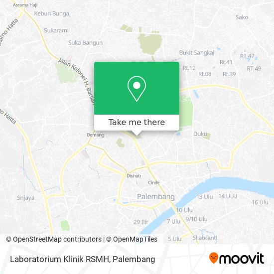 Laboratorium Klinik RSMH map