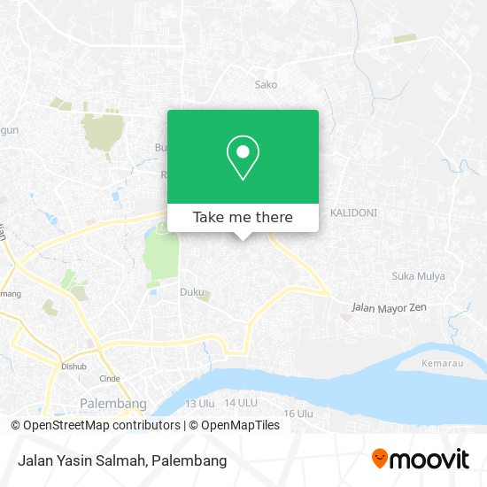 Jalan Yasin Salmah map