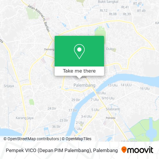 Pempek VICO (Depan PIM Palembang) map