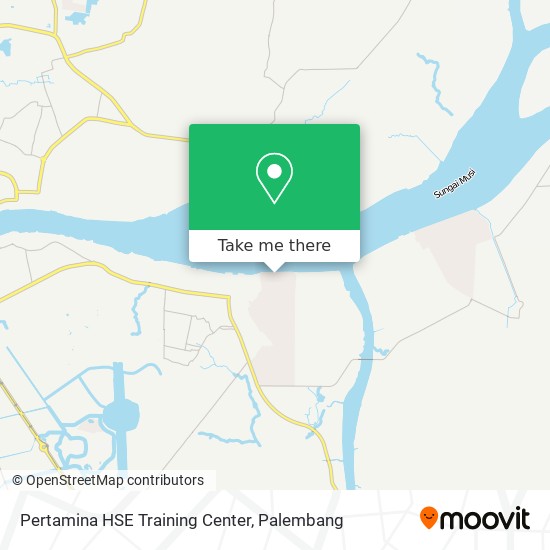 Pertamina HSE Training Center map