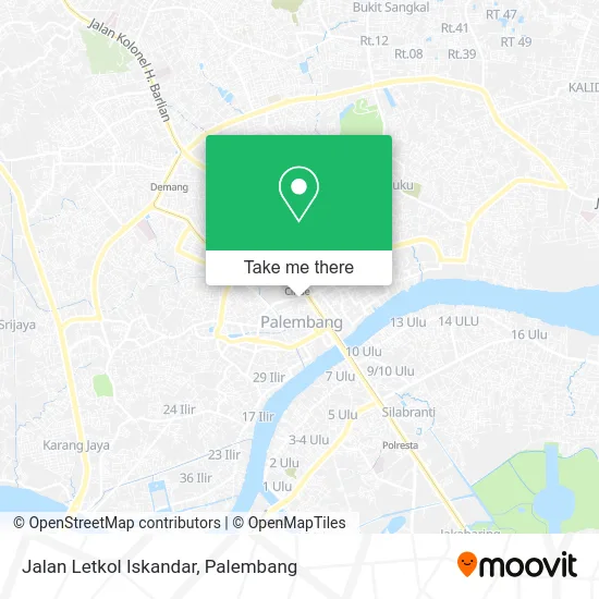 Jalan Letkol Iskandar map