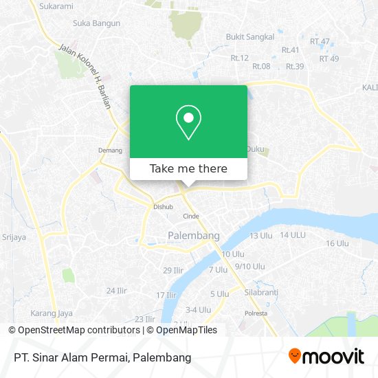 PT. Sinar Alam Permai map