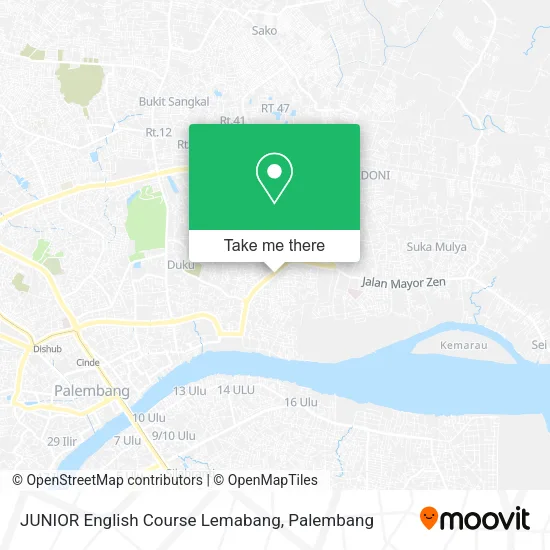 JUNIOR English Course Lemabang map