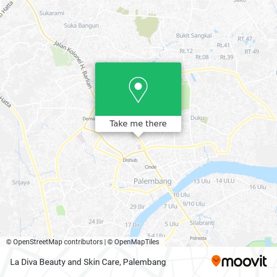 La Diva Beauty and Skin Care map