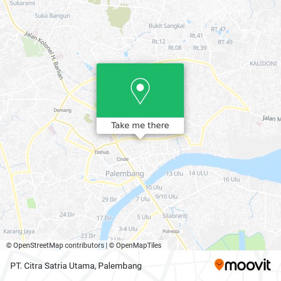 PT. Citra Satria Utama map