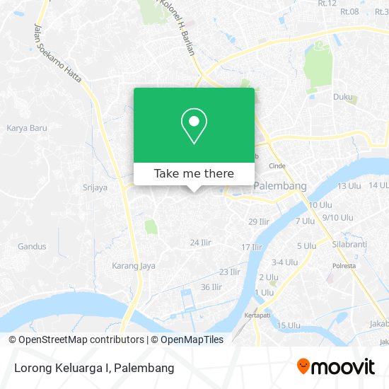 Lorong Keluarga I map