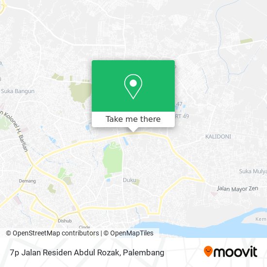 7p Jalan Residen Abdul Rozak map