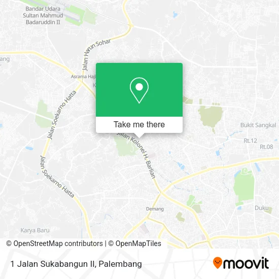 1 Jalan Sukabangun II map