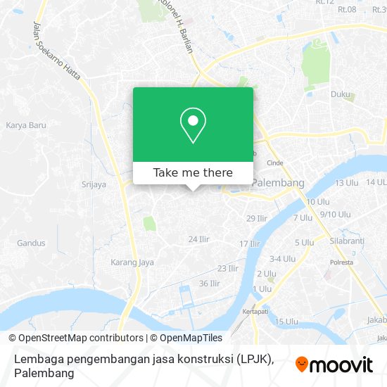 Lembaga pengembangan jasa konstruksi (LPJK) map