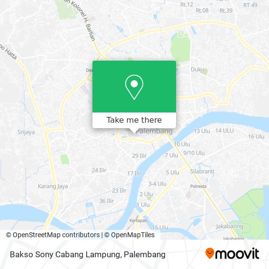 Bakso Sony Cabang Lampung map