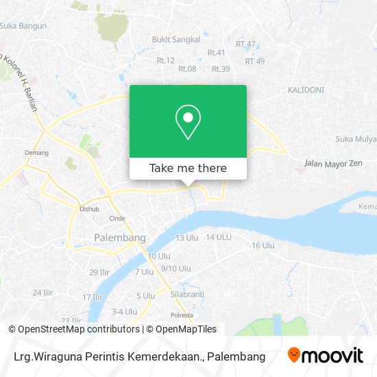 Lrg.Wiraguna Perintis Kemerdekaan. map