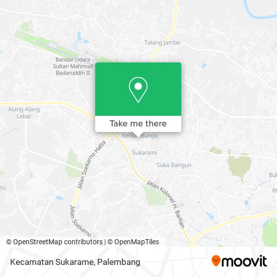 Kecamatan Sukarame map