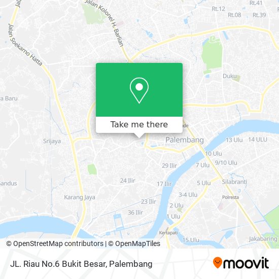 JL. Riau No.6 Bukit Besar map