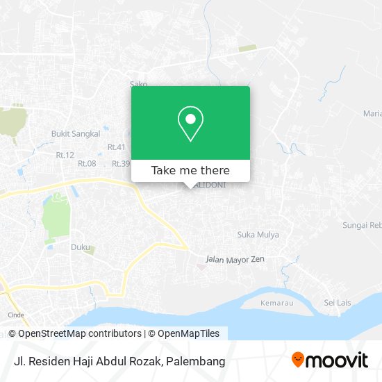 Jl. Residen Haji Abdul Rozak map