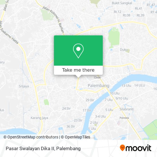 Pasar Swalayan Dika II map