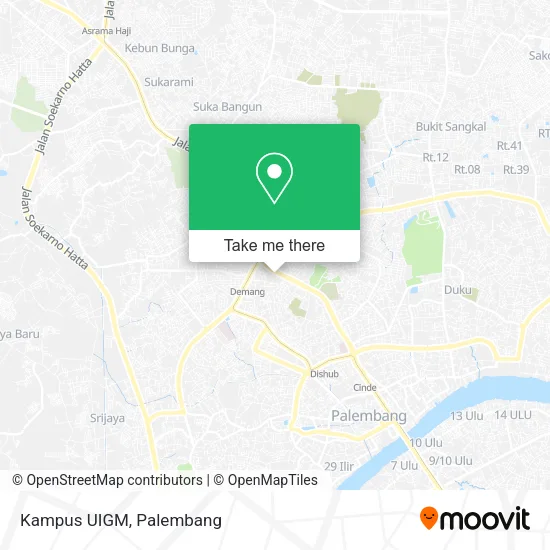 Kampus UIGM map