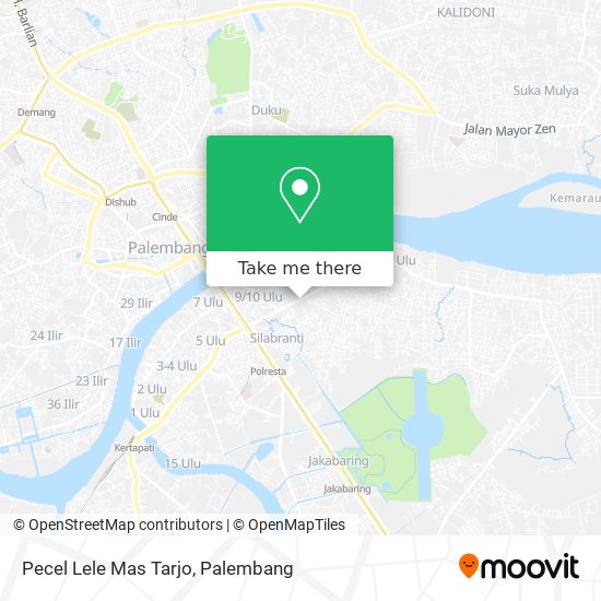 Pecel Lele Mas Tarjo map