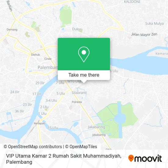 VIP Utama Kamar 2 Rumah Sakit Muhammadiyah map