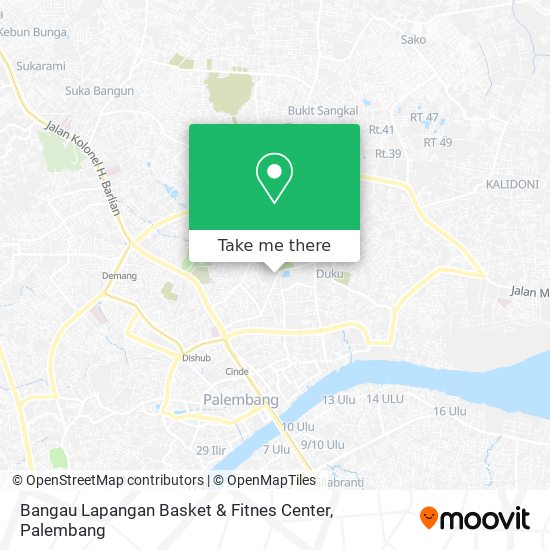 Bangau Lapangan Basket & Fitnes Center map