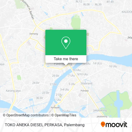 TOKO ANEKA DIESEL PERKASA map