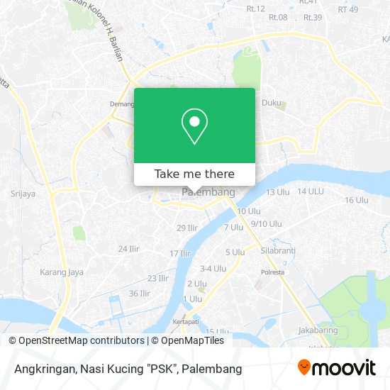 Angkringan, Nasi Kucing "PSK" map