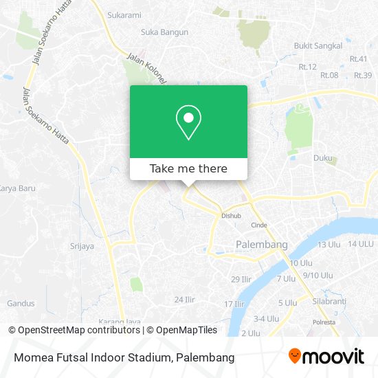 Momea Futsal Indoor Stadium map