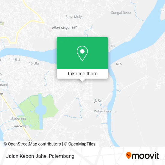 Jalan Kebon Jahe map