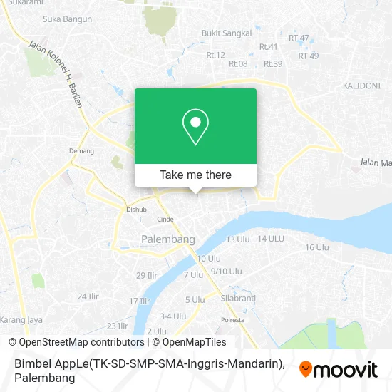 Bimbel AppLe(TK-SD-SMP-SMA-Inggris-Mandarin) map