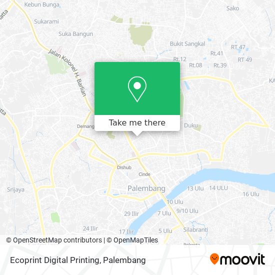 Ecoprint Digital Printing map