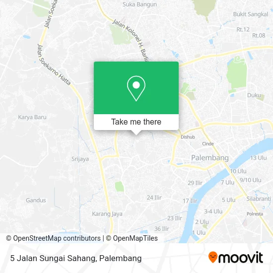 5 Jalan Sungai Sahang map