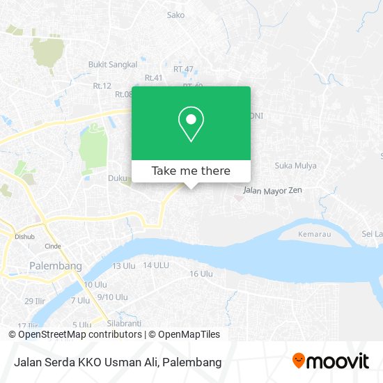 Jalan Serda KKO Usman Ali map