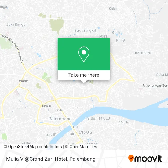 Mulia V @Grand Zuri Hotel map