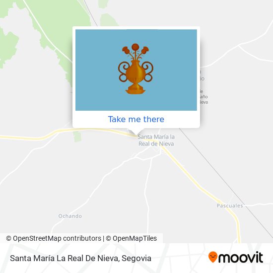 Santa María La Real De Nieva map