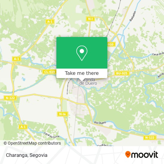 mapa Charanga