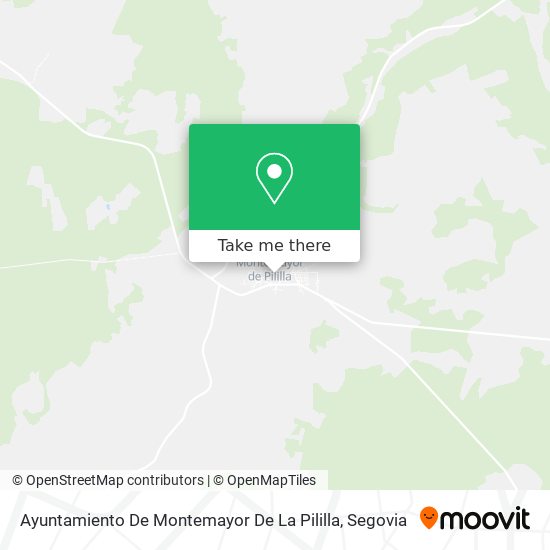 Ayuntamiento De Montemayor De La Pililla map