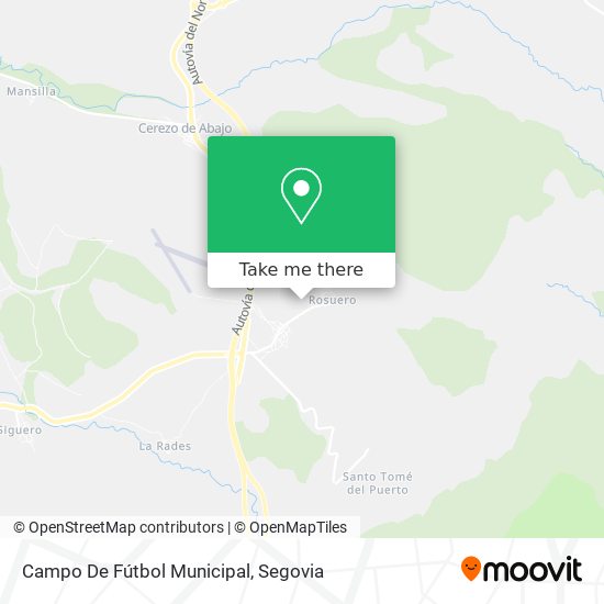 Campo De Fútbol Municipal map
