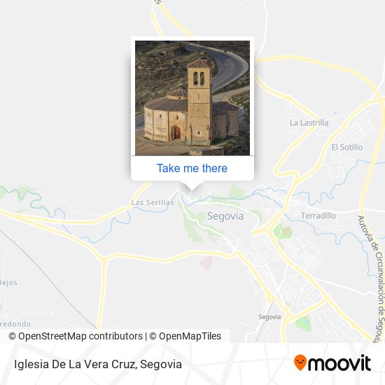 mapa Iglesia De La Vera Cruz