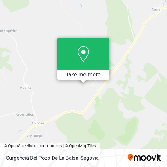 Surgencia Del Pozo De La Balsa map