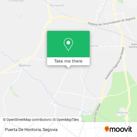 Puerta De Hontoria map