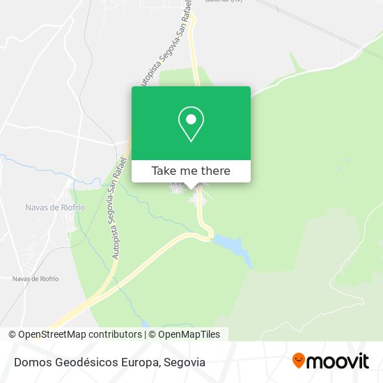 Domos Geodésicos Europa map