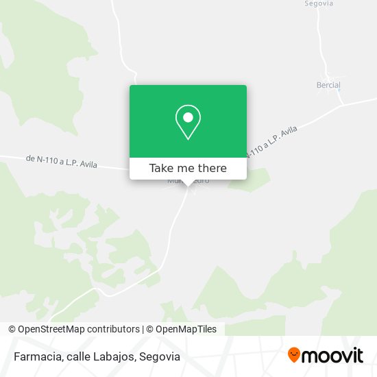 Farmacia, calle Labajos map
