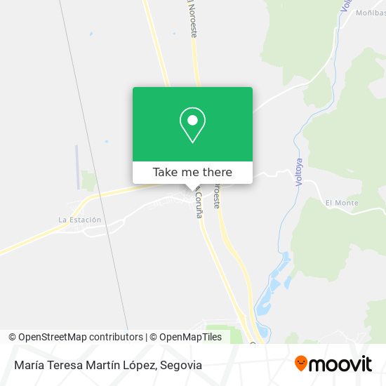 María Teresa Martín López map